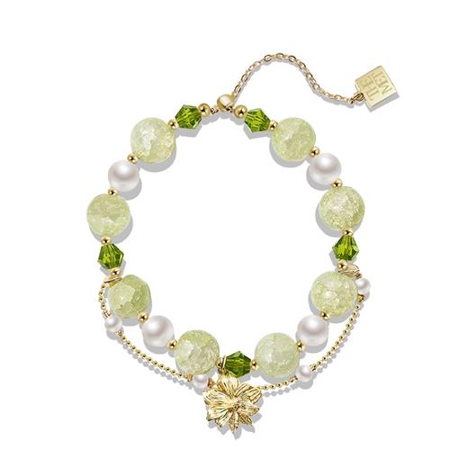 大都会艺术博物馆木槿花系列 珍珠颈链双戴Y字珍珠链胸针手链 商品图4