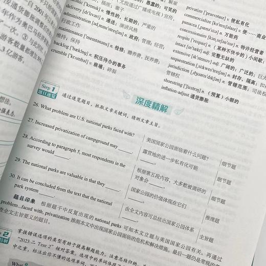 考研英语真题的本质：上岸版·英语（二）朱伟恋词考研英语二历年真题解析真题词汇阅读理解完形填空语法及长难句分析 商品图4