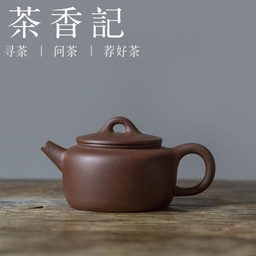 茶香记 紫砂壶 一厂老紫泥 井泉壶 实用耐品 实用性强 功夫茶具 商品图0