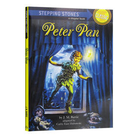 英文原版 Peter Pan Stepping Stones Books Classic 彼得潘 英文版