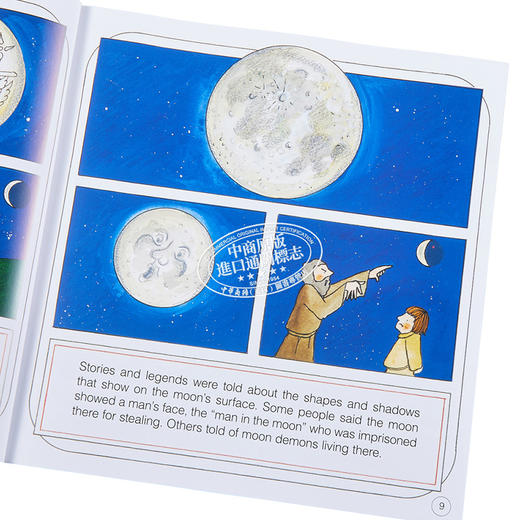 【中商原版】关于月球的书（新版）The Moon Book 儿童科普绘本 月球知识 Gail Gibbons 名家绘本 英文原版 9岁以上 新版 商品图3