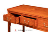 红桥红  家具严选  缅甸花梨（大果紫檀）【109马蹄腿三抽屉小书桌】 商品缩略图2