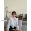金蘑菇菇【致少女的诗】法式娃娃领少女减龄白衬衫设计感长袖上衣 商品缩略图3