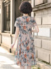 Udia中年女装 新颖设计 经典版型 夏季闭眼入连衣裙 端庄气质显年轻 商品缩略图2