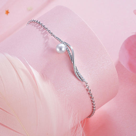 子佩集S925银珍珠手链【LM0113-XF】2305 商品图0