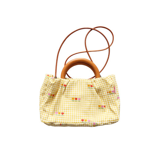 HUJI祤集sunrise手提斜挎包插画花花 商品图7