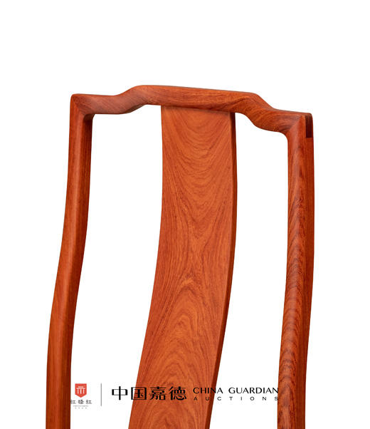 红桥红  家具严选  缅甸花梨（大果紫檀）【素面 S背 不出头 餐椅】 商品图2