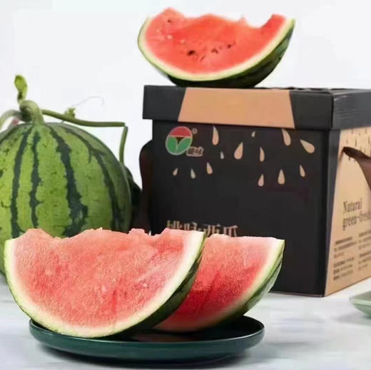 【南汇8424西瓜🍉】天气☁️越来‮热越‬了，又到了吃西‮消瓜‬暑的好时候！皮薄、肉脆、汁多、糖分高，是属于夏天‮味的‬道～ 商品图2