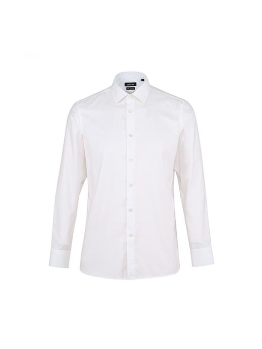 callisto白色全棉斜纹衬衫 SSSTL025H 商品图3