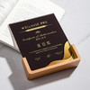 实木水晶授权牌授权书高档定制奖杯奖牌雕刻水晶牌荣誉牌匾定做 商品缩略图2