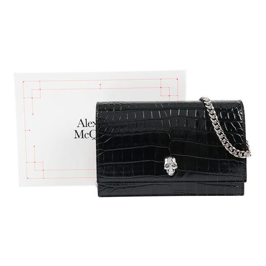 【超惠秒】亚历山大·麦昆 ALEXANDER MCQUEEN女士单肩包 骷髅头装饰链条包 商品图0