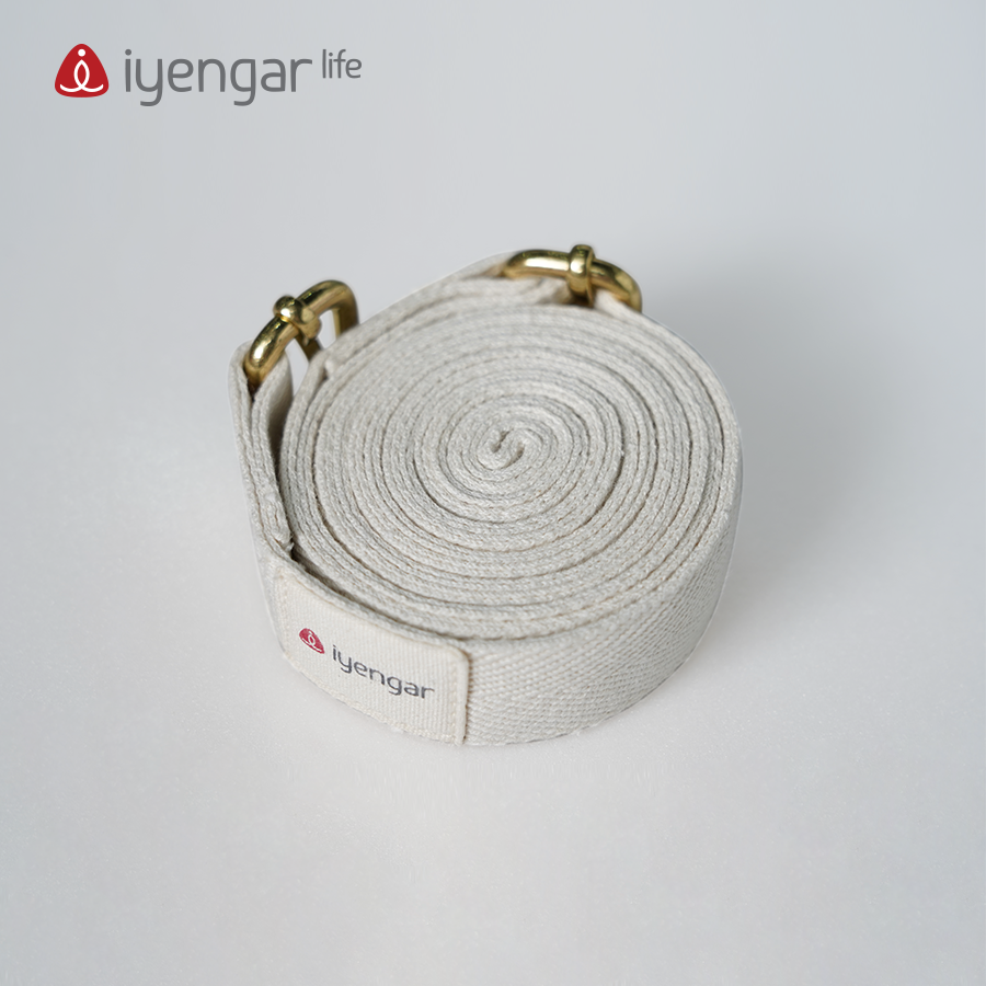 A2082双扣伸展带（白色）  双头伸展带