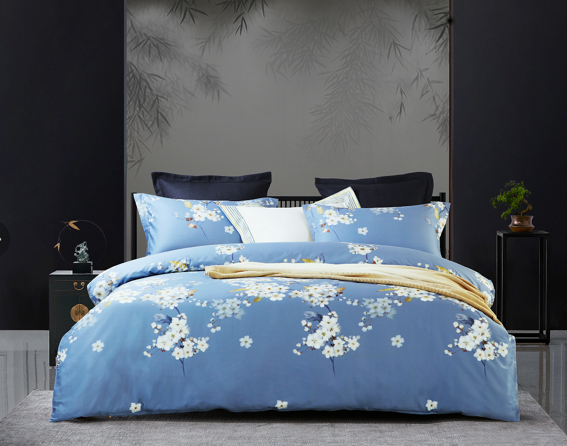 梦洁纯棉印花四件套：南栀1010189084