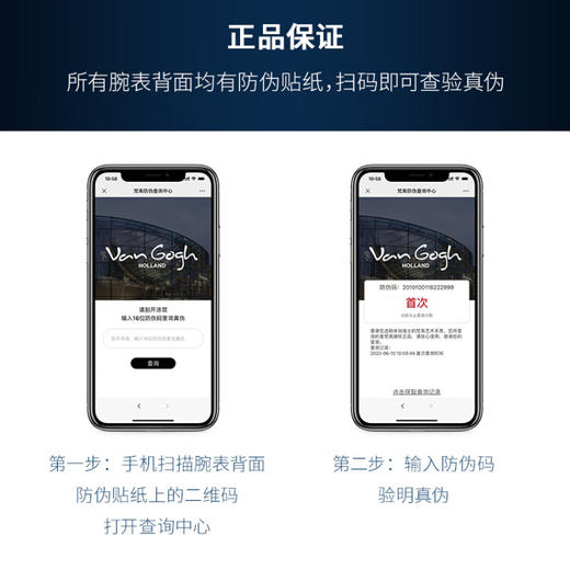 梵高（VanGogh）瑞士女士石英手表-紫苑和夹竹桃 商品图4