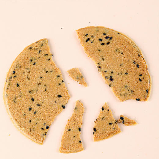 【补贴拍1发4盒】60%铁棍山药黑芝麻饼250g/盒 0添加蔗糖健康零食 商品图4