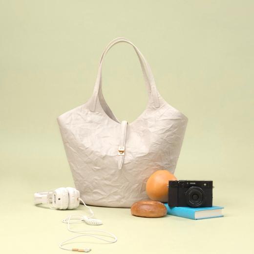 【明星同款】品牌直发 APEDE MOD 大号浮雕纹软牛皮子母包托特包花园包菜篮子包「黑色预售」 商品图5