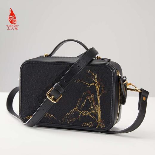 SAINTJOY/上久楷 宋锦斜背包 松雁金山来  BWW22A1602 商品图11