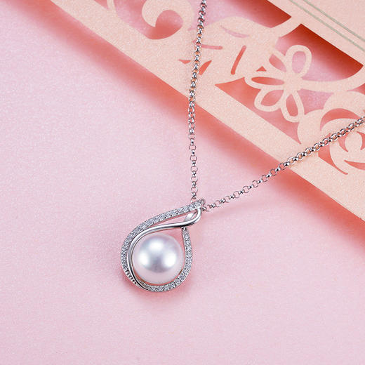 子佩集S925银珍珠吊坠【PM1678-XF】(不含链)2305 商品图4