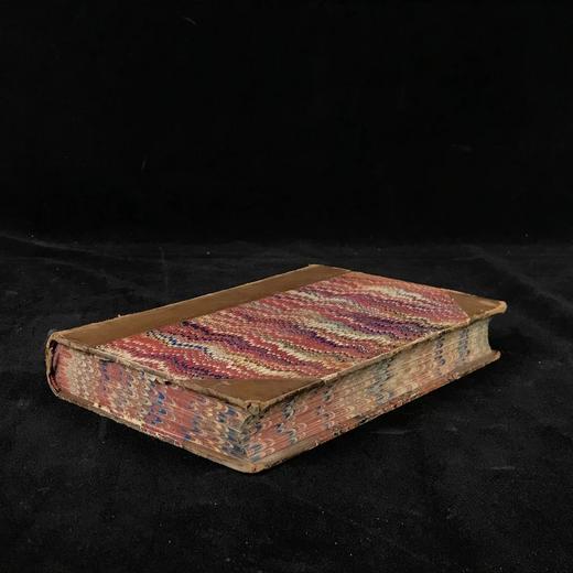 1871年 司各特《蒙特罗斯传奇》 约6幅版画插图 真皮精装32开 商品图1