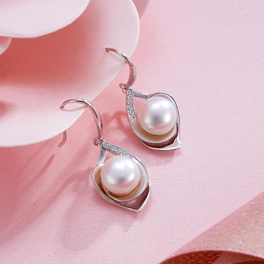 子佩集S925银珍珠耳环【EM1169-XF】2305 商品图3