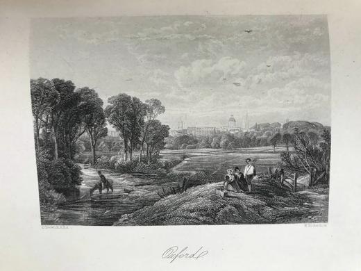 1871年 司各特《伍德斯托克》 约7幅版画插图 漆布精装32开 商品图9