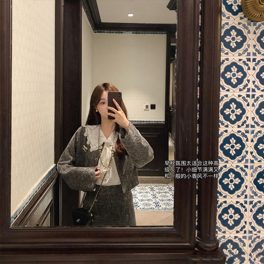 金蘑菇菇【致少女的诗】法式娃娃领少女减龄白衬衫设计感长袖上衣 商品图2