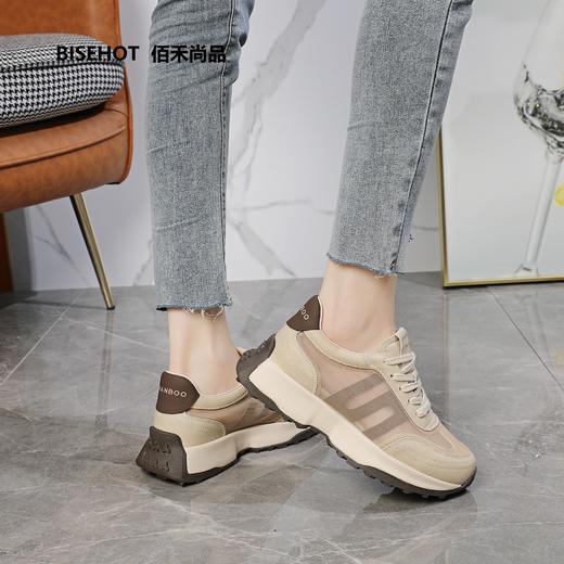 新品网纱透气舒适休闲鞋498B32523 商品图3