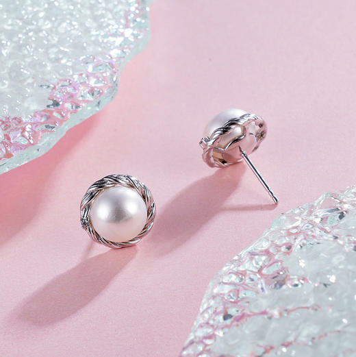 子佩集S925银珍珠耳钉【EM2405-XF】2305 商品图5