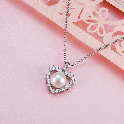 子佩集S925银珍珠吊坠【PM1485-XF】(不含链)2305 商品图1