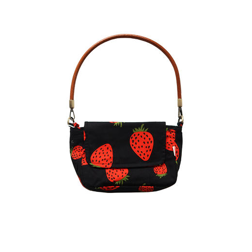 HUJI祤集Gemme单肩包插画樱桃草莓 商品图0