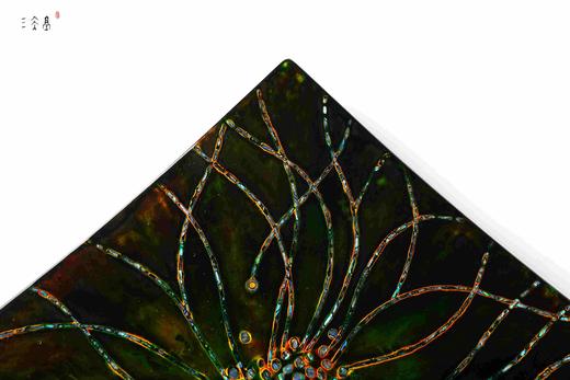 三希堂  流霞系列  蝴蝶星空大漆壶承 商品图2