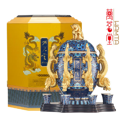 万茗堂盛世九龙樽酱香型高端文创白酒2.5L收藏 商品图0