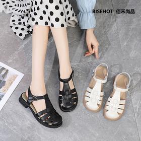 新品夏季透气猪笼鞋498B32575