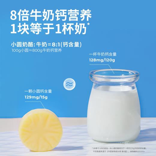 小圆奶酪（低盐高钙）75g 商品图1