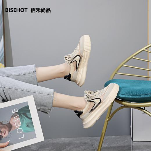 新品网纱松糕底透气舒适休闲鞋498B32524 商品图8