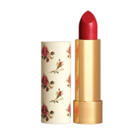 Gucci古驰 倾色丝润唇膏口红25*米开理红