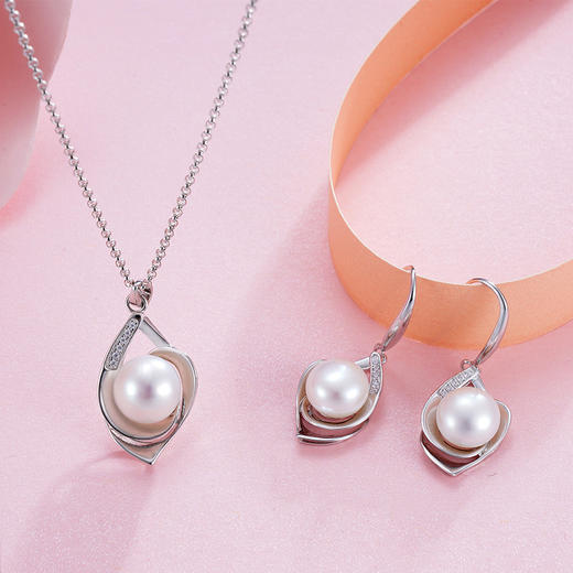 子佩集S925银珍珠吊坠【PM1193-XF】(不含链)2305 商品图1