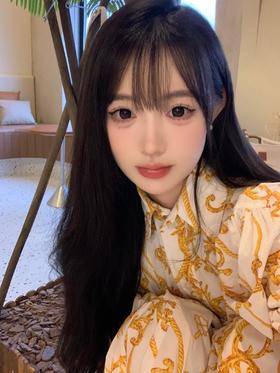 Pinkg半年抛美瞳 咖啡蛋堡 14.5mm