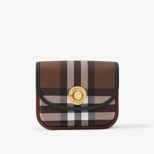 BURBERRY 巴宝莉 女士中号 Elizabeth 伊丽莎白手袋 格子 8057136 A8900 商品图0