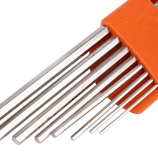 【货号07225】内六角扳手套装工具高硬度多功能加长款梅花螺丝扳手六棱型组合8只套装 商品图9