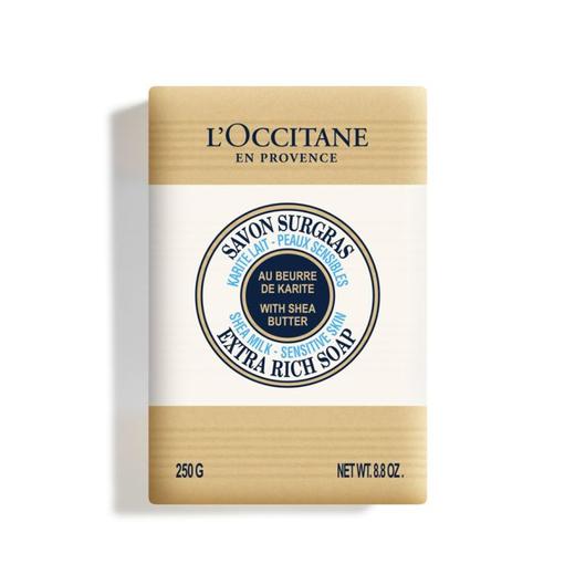 保税-L'occitane欧舒丹香皂牛奶薰衣草马鞭草保湿香皂250g 商品图0