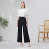 EITIE爱特爱秋季新款女时尚休闲高腰女装长裤子6705403 商品缩略图3
