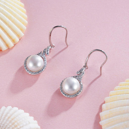 子佩集S925银珍珠耳环【EM2653-XF】2305 商品图0