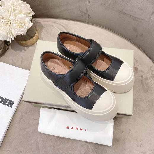 mari真皮大头休闲鞋 商品图1