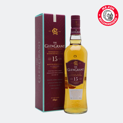 格兰冠（Glengrant）15年单一麦芽苏格兰威士忌 商品图1