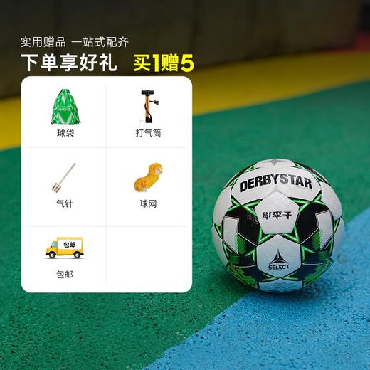 小李子select德比星FIFA认证手缝5号比赛足球学生训练耐磨防水男 商品图4