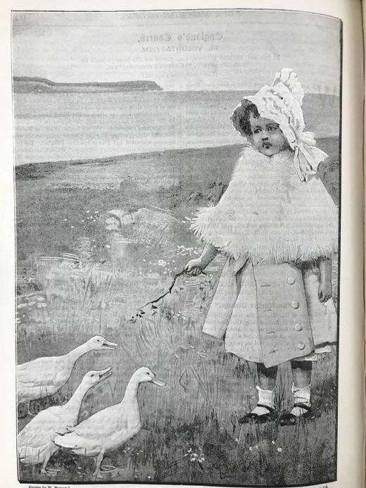 1893年 家庭箴言杂志 约百幅插图 漆布精装16开 商品图14