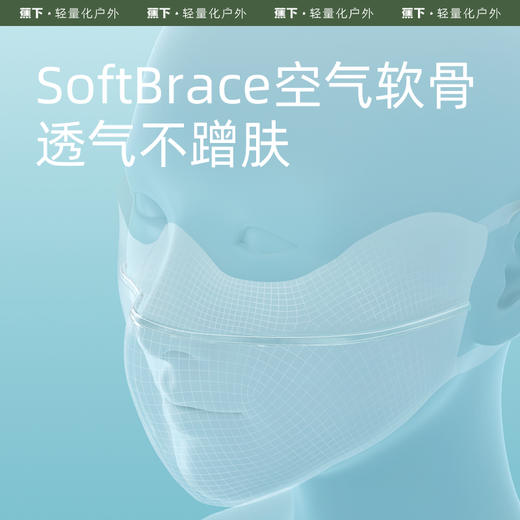 【小土3月活动专享】冰屿系列护颈全脸防晒面罩 商品图4