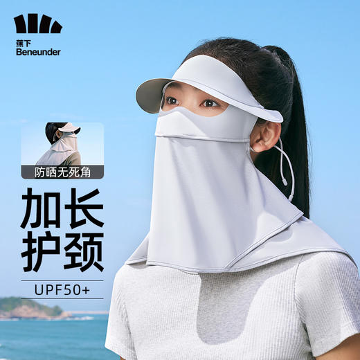 【小土3月活动专享】冰屿系列护颈全脸防晒面罩 商品图5