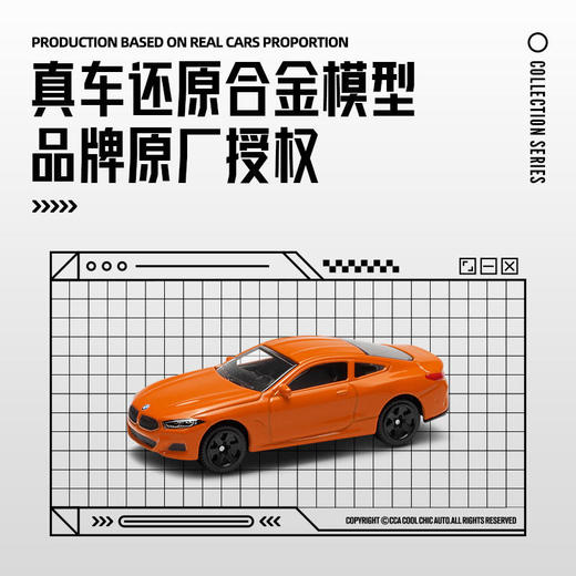 正版授权1:64收藏合金车 商品图2